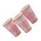 5 1/4" 16 oz. Pink Congrats Graduation Disposable Paper Cups 12 Count